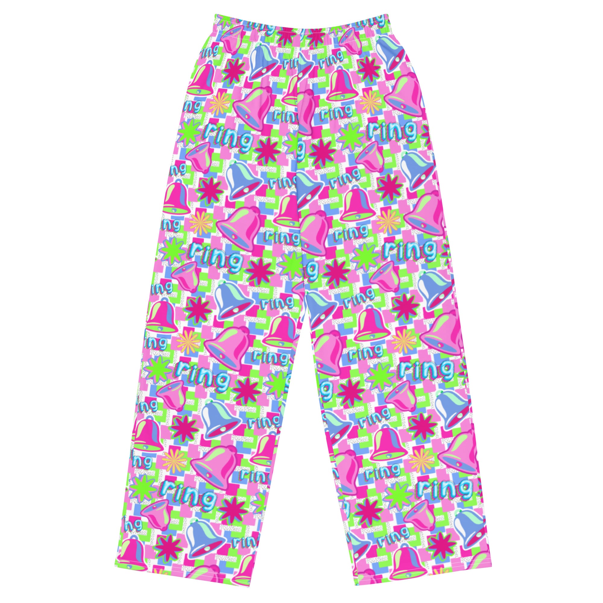 Colorful Ring All-over print unisex wide-leg pants – It's A Bell Thing